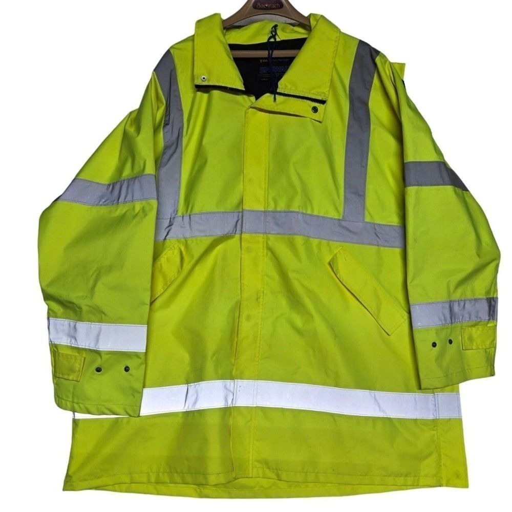 Spiewak Viz Guard Hi‎ Vis Reflective Safety Jacket Yellow 3XL Workwear